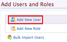 Add new user
