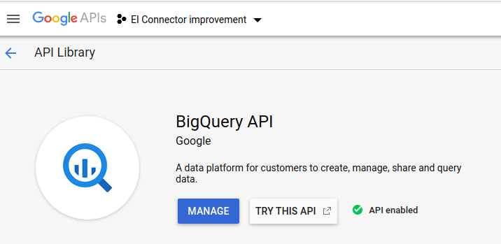 Pubsub enable API