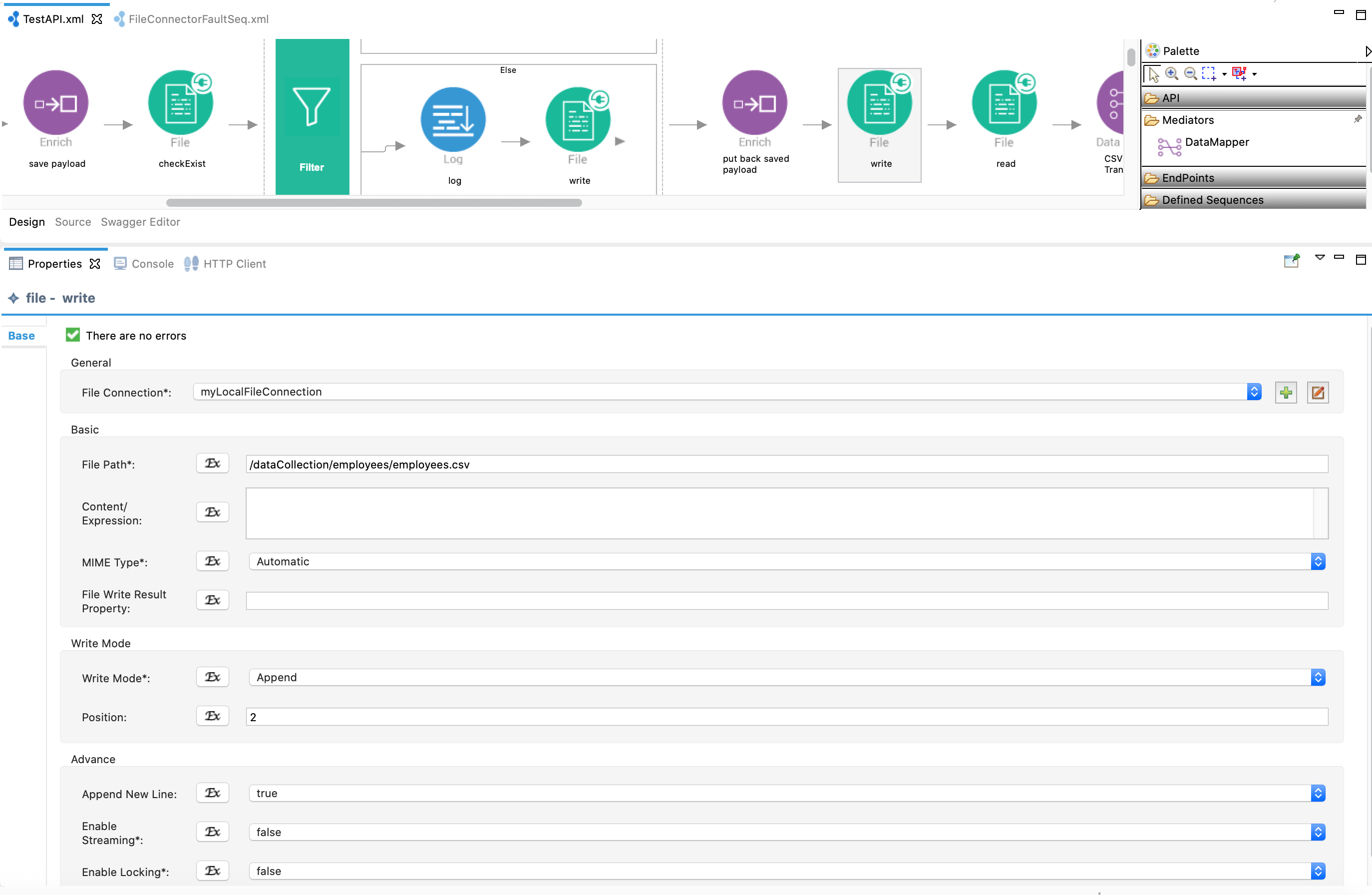 append to file append to file