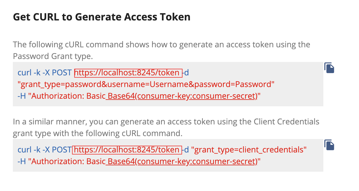 Generate Access Token