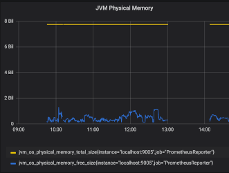 JVM physical memory