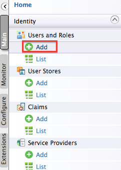 Add users and roles