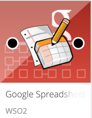 Google Spreadsheet Connector Store