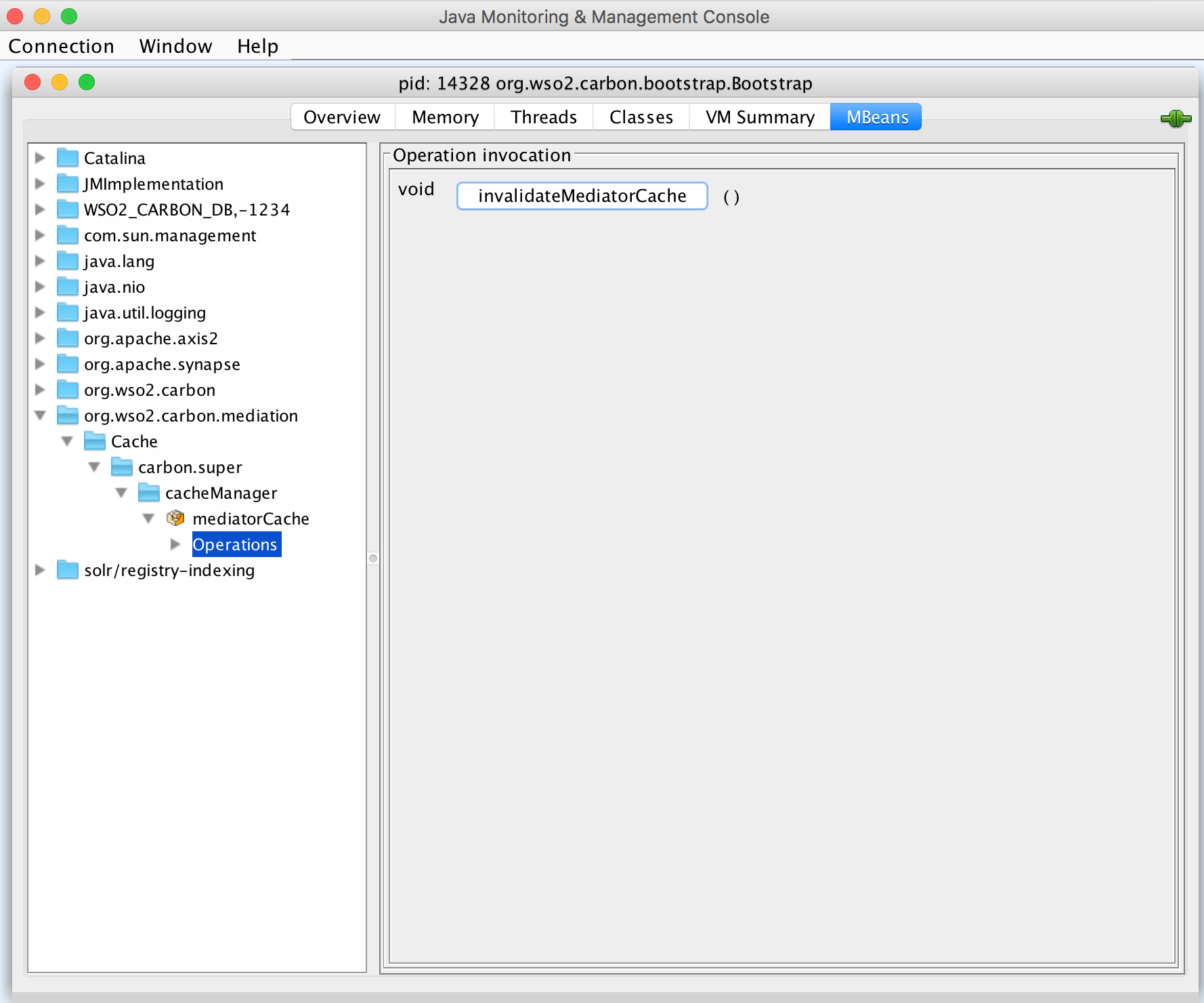 JMX monitoring through JConsole