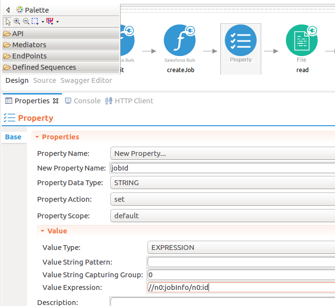 Add values to capture jobid value