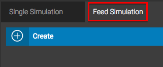 Feed Simulation tab