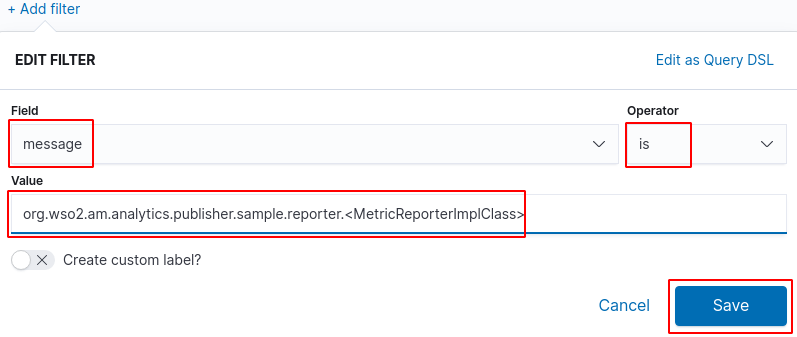 Total analytics traffic filter