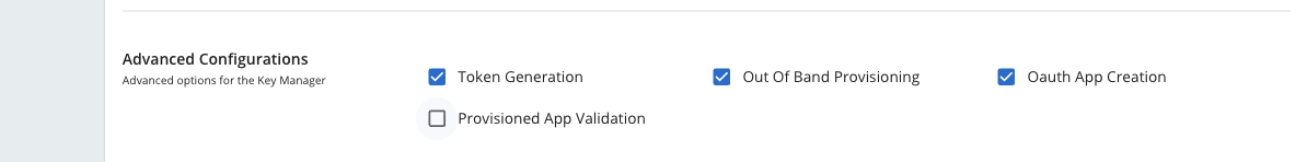 Provisioned App Validation