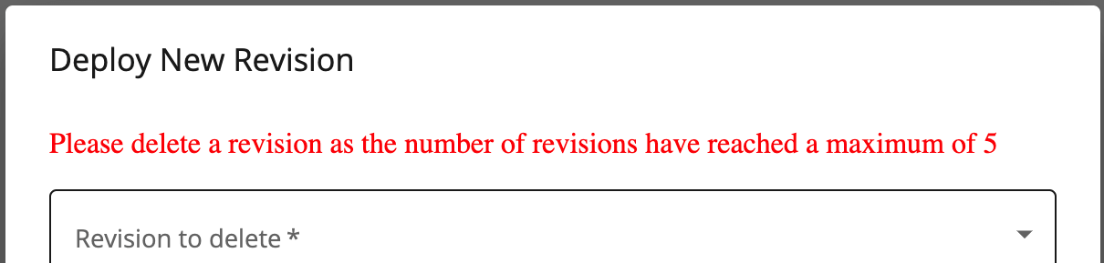 Delete and Deploy