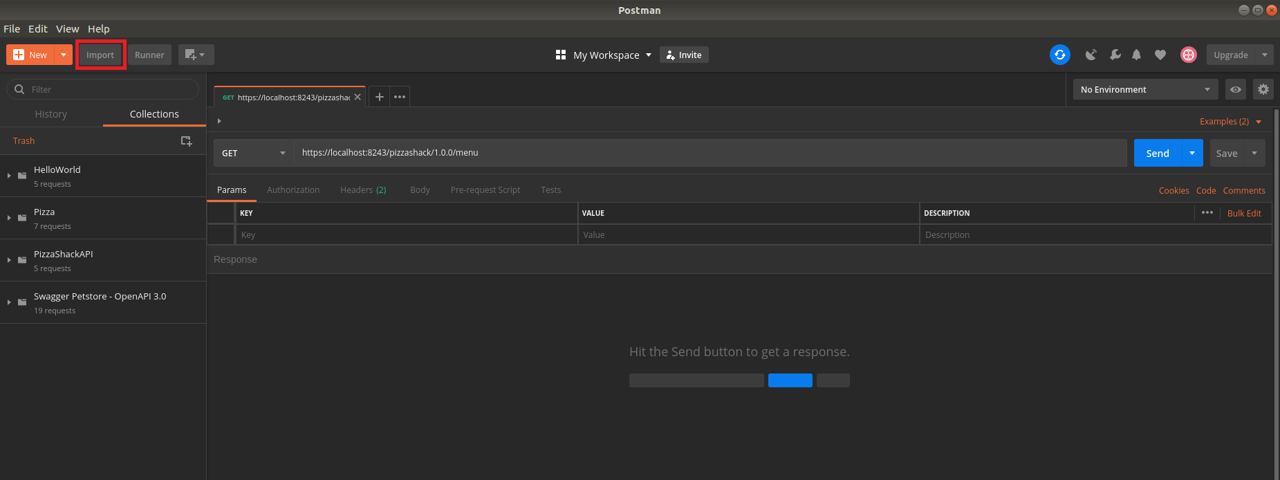 Import Postman