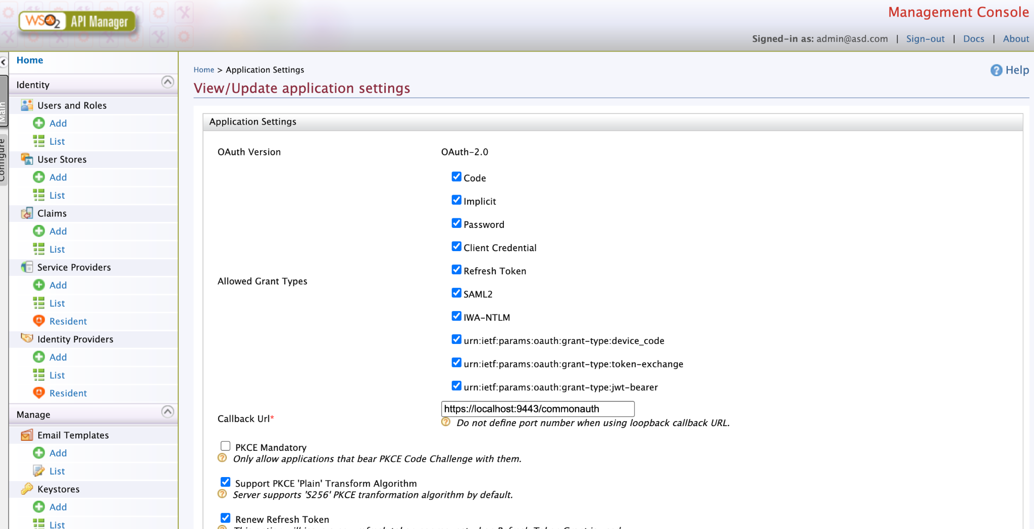 Multi Tenant SP OIDC Configs