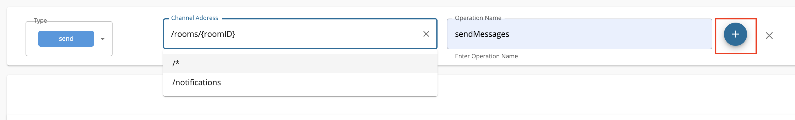 Add Topics to WebSocket API