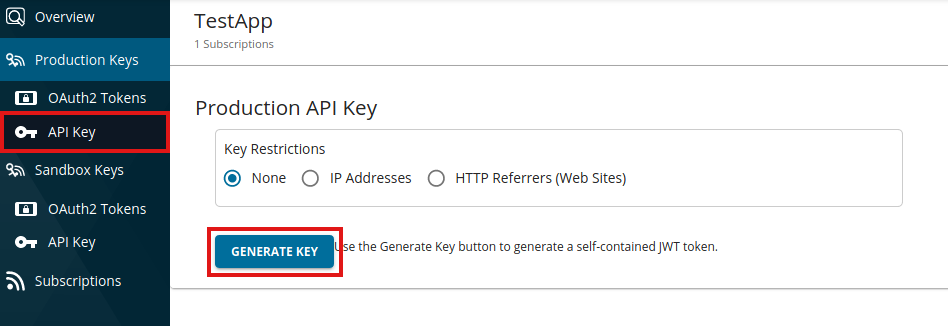 Secure APIs using API Keys - WSO2 API Manager Documentation 3.0.0